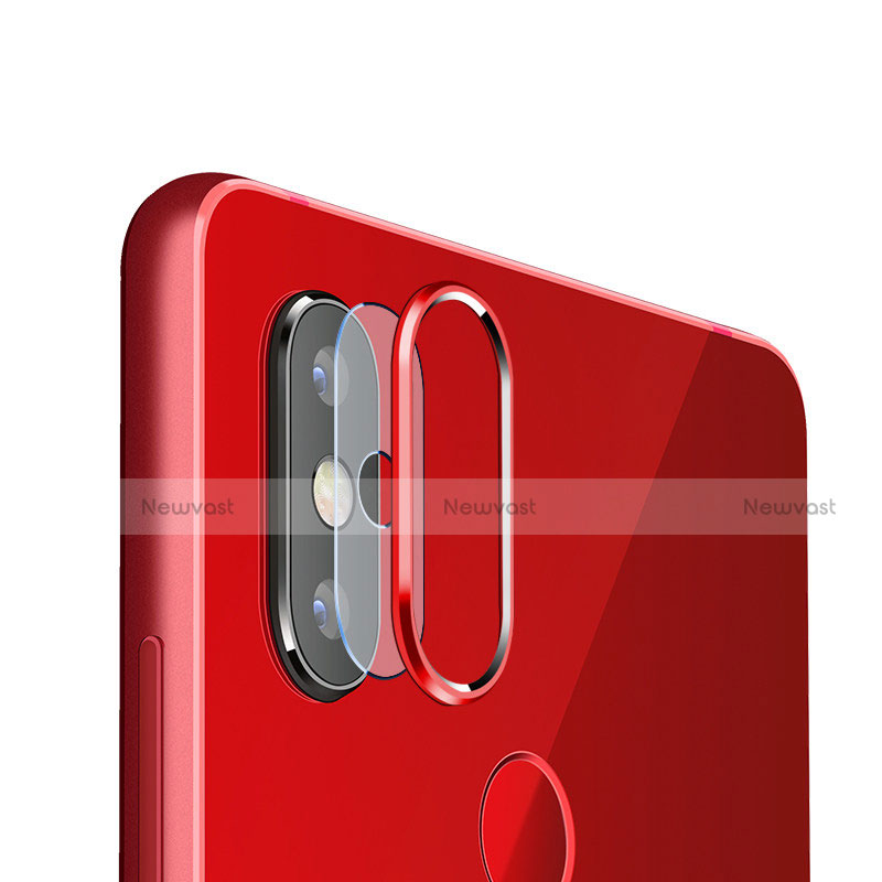 Ultra Clear Tempered Glass Camera Lens Protector for Xiaomi Mi 8 SE Red