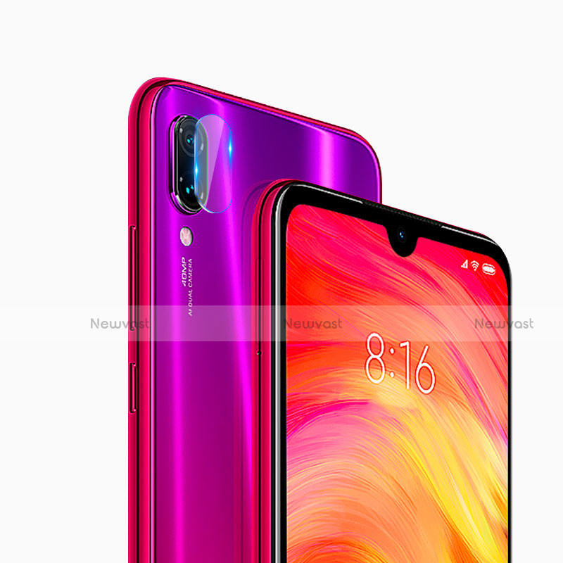 Ultra Clear Tempered Glass Camera Lens Protector for Xiaomi Redmi Note 7 Clear