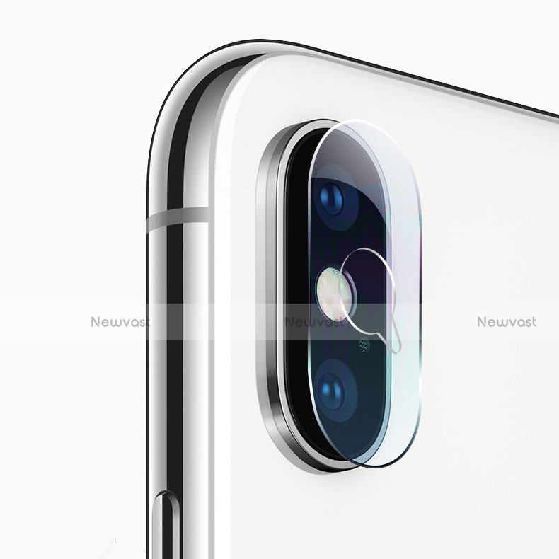 Ultra Clear Tempered Glass Camera Lens Protector P01 for Apple iPhone Xs Clear