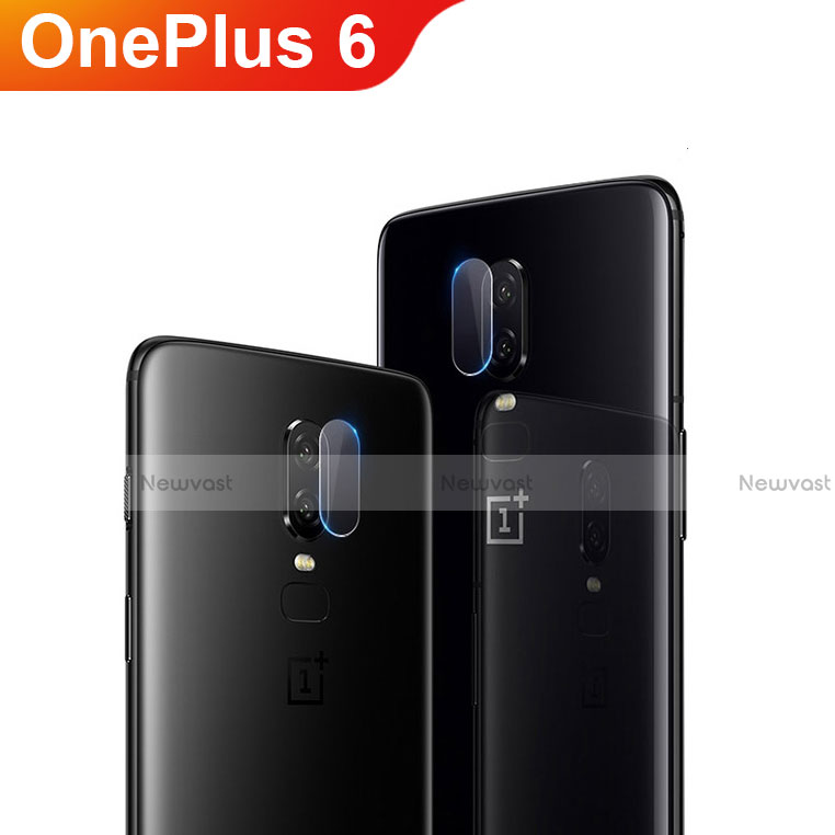 Ultra Clear Tempered Glass Camera Lens Protector R01 for OnePlus 6 Clear