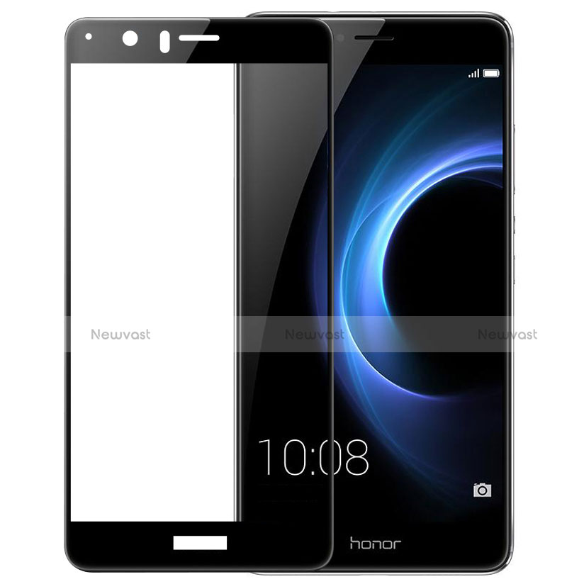 Ultra Clear Tempered Glass Screen Protector Film 3D for Huawei Honor V8 Black