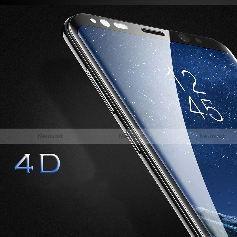 Ultra Clear Tempered Glass Screen Protector Film 4D for Samsung Galaxy S8 Clear