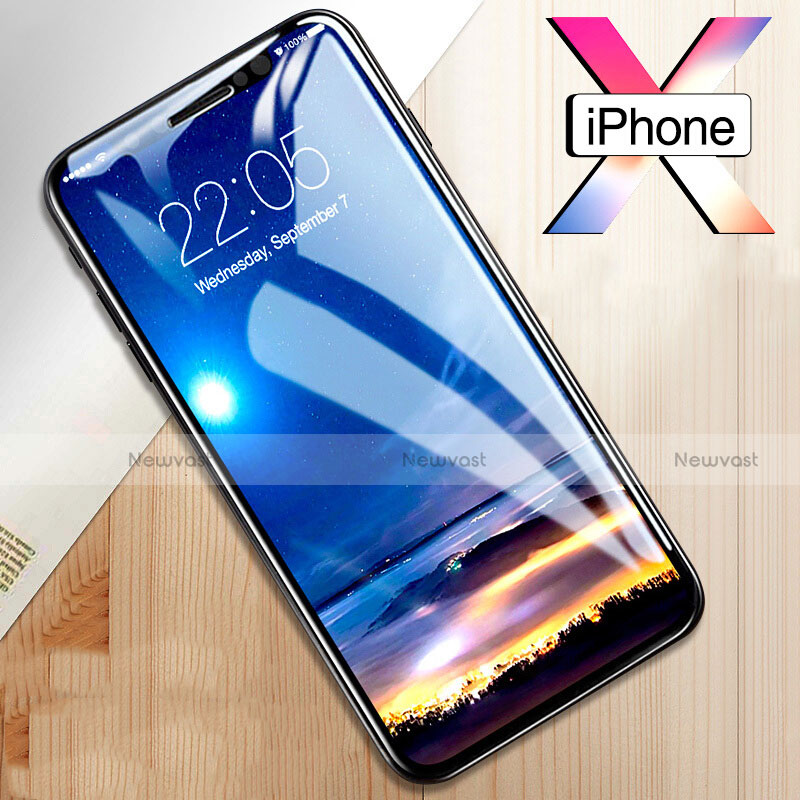 Ultra Clear Tempered Glass Screen Protector Film F04 for Apple iPhone Xs Max Clear