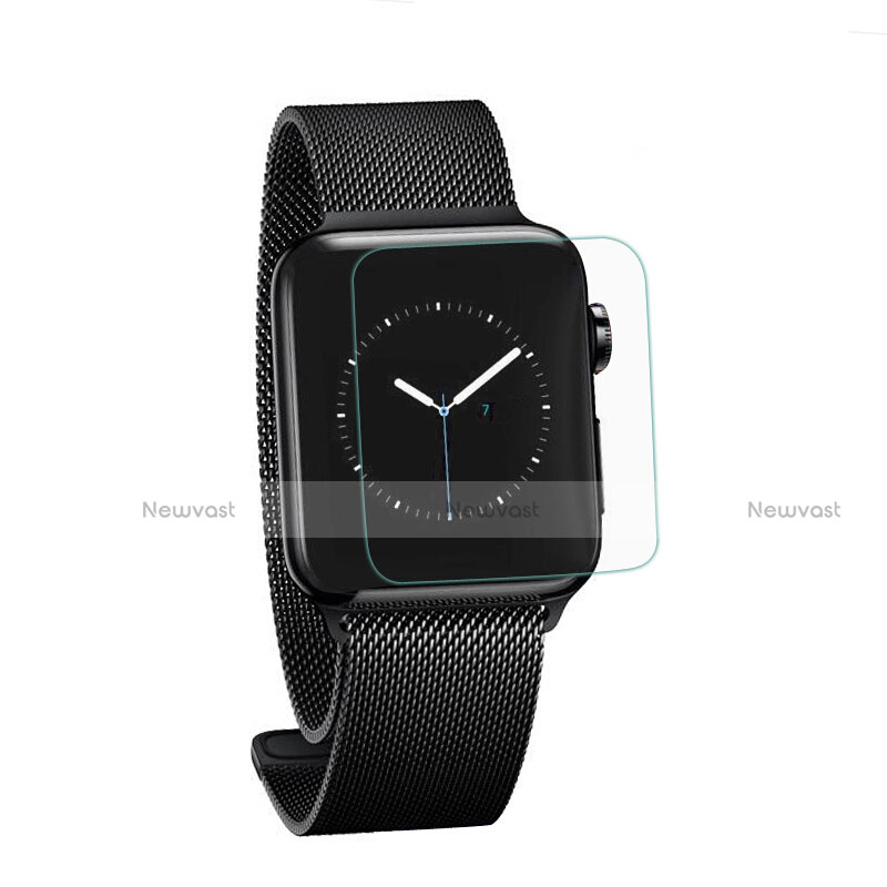 Ultra Clear Tempered Glass Screen Protector Film F06 for Apple iWatch 2 38mm Clear