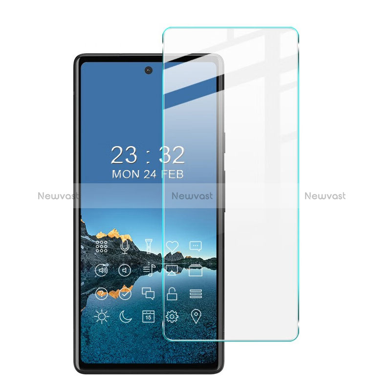 Ultra Clear Tempered Glass Screen Protector Film for Google Pixel 6 5G Clear