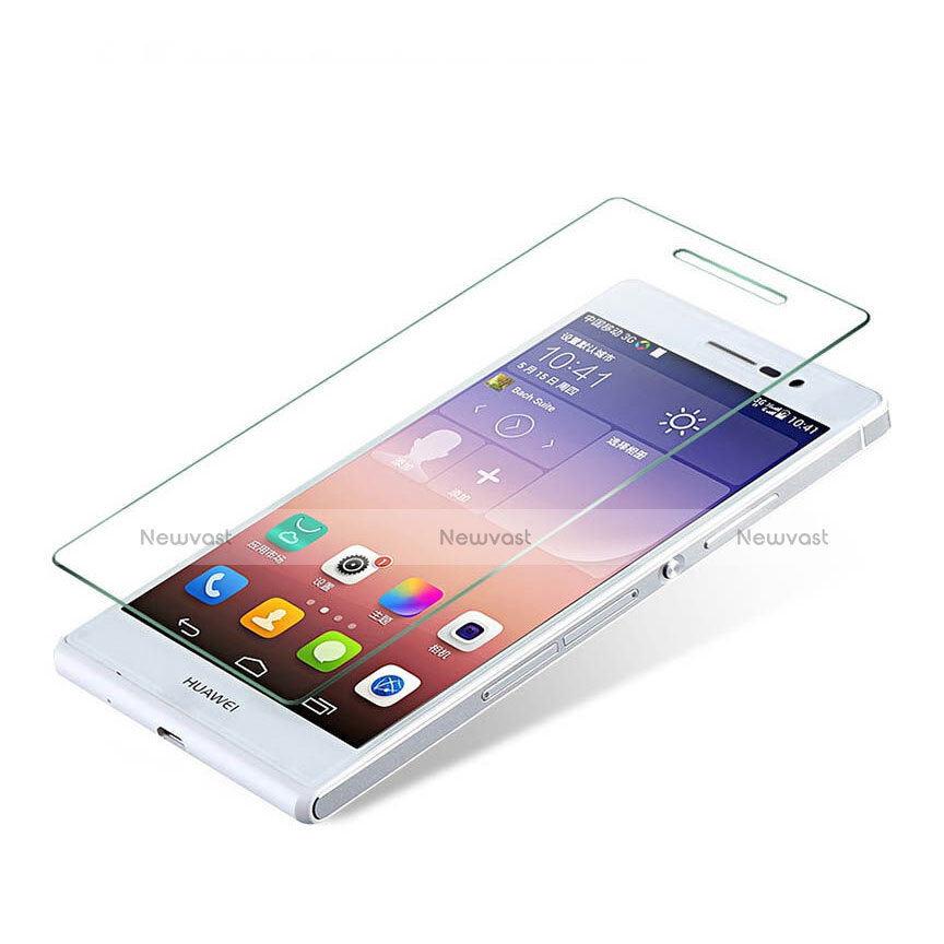 Ultra Clear Tempered Glass Screen Protector Film for Huawei Ascend P6 Clear