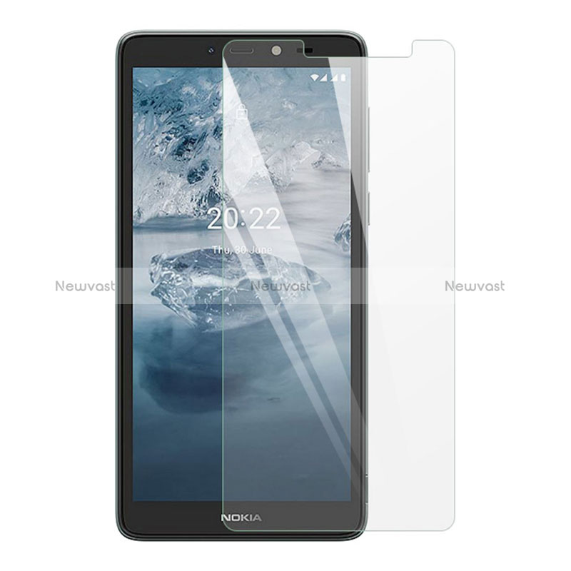 Ultra Clear Tempered Glass Screen Protector Film for Nokia C2 2nd Edition Clear