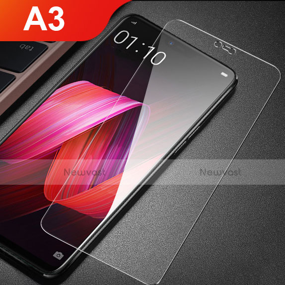 Ultra Clear Tempered Glass Screen Protector Film for Oppo A3 Clear