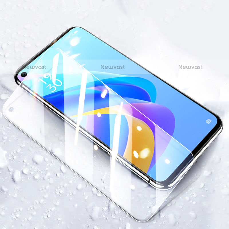 Ultra Clear Tempered Glass Screen Protector Film for Oppo A74 4G Clear