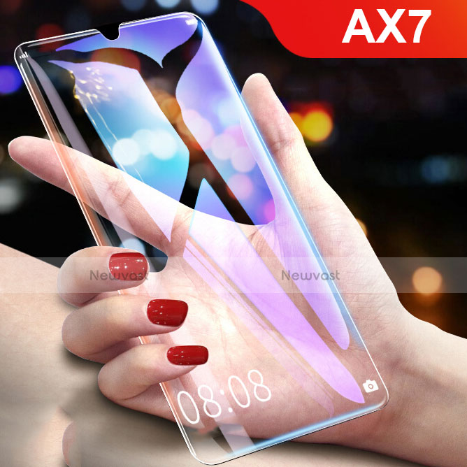 Ultra Clear Tempered Glass Screen Protector Film for Oppo AX7 Clear