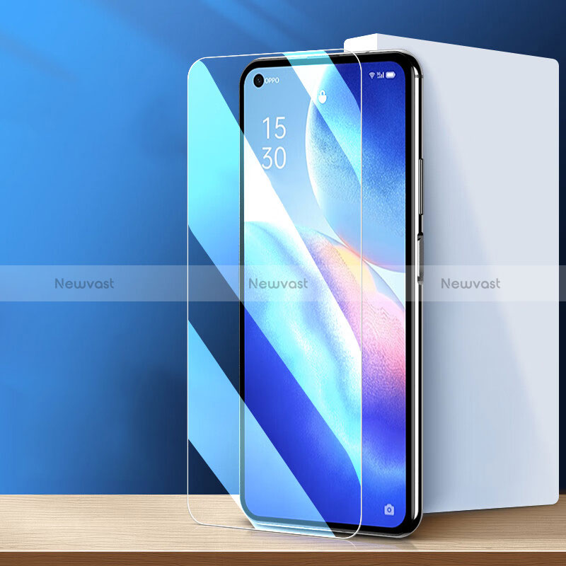 Ultra Clear Tempered Glass Screen Protector Film for Oppo Reno6 5G Clear