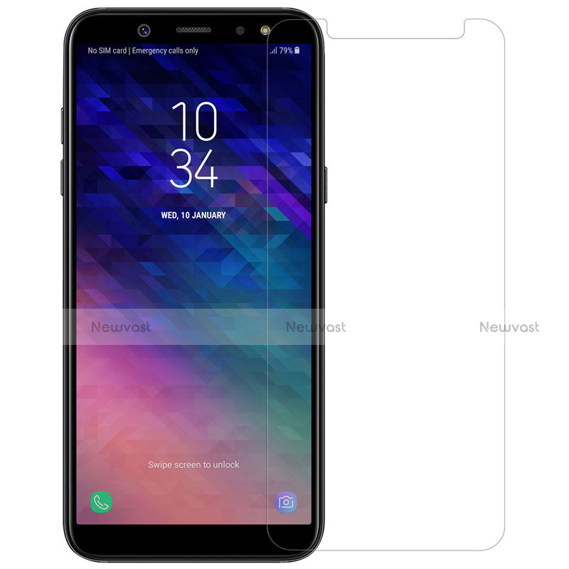 Ultra Clear Tempered Glass Screen Protector Film for Samsung Galaxy A6 (2018) Clear