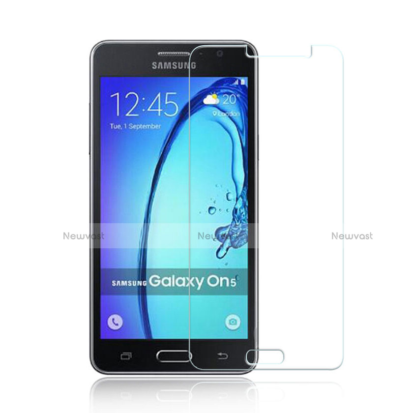 Ultra Clear Tempered Glass Screen Protector Film for Samsung Galaxy On5 G550FY Clear