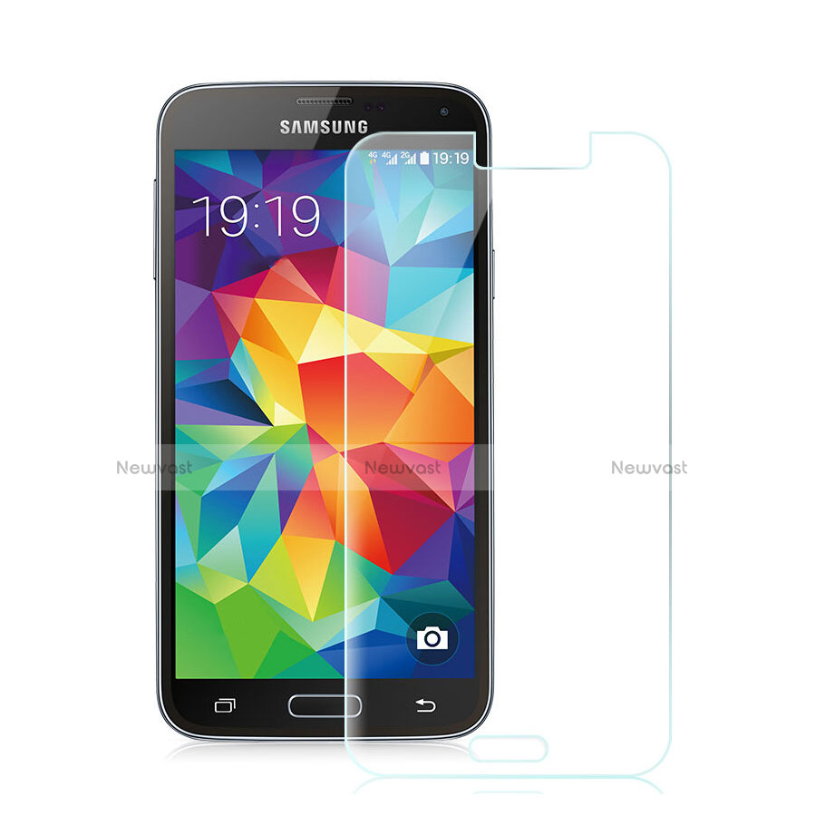 Ultra Clear Tempered Glass Screen Protector Film for Samsung Galaxy S5 Duos Plus Clear