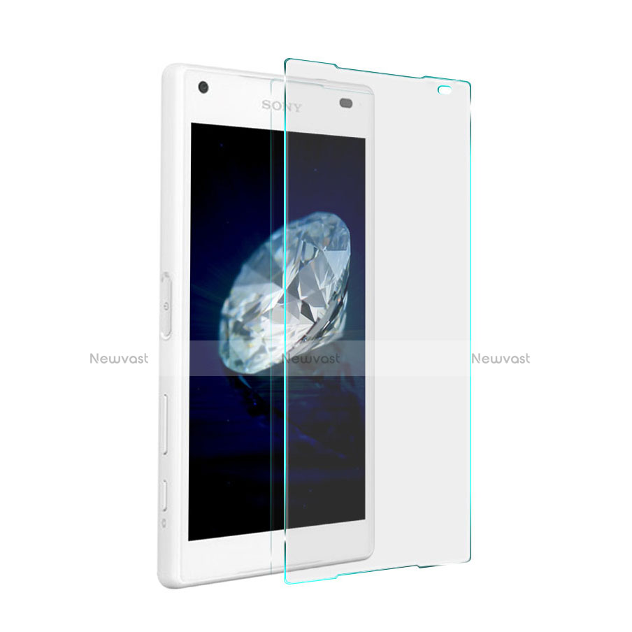 Ultra Clear Tempered Glass Screen Protector Film for Sony Xperia Z5 Compact Clear