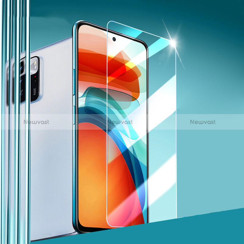 Ultra Clear Tempered Glass Screen Protector Film for Xiaomi Redmi Note 10T 5G Clear