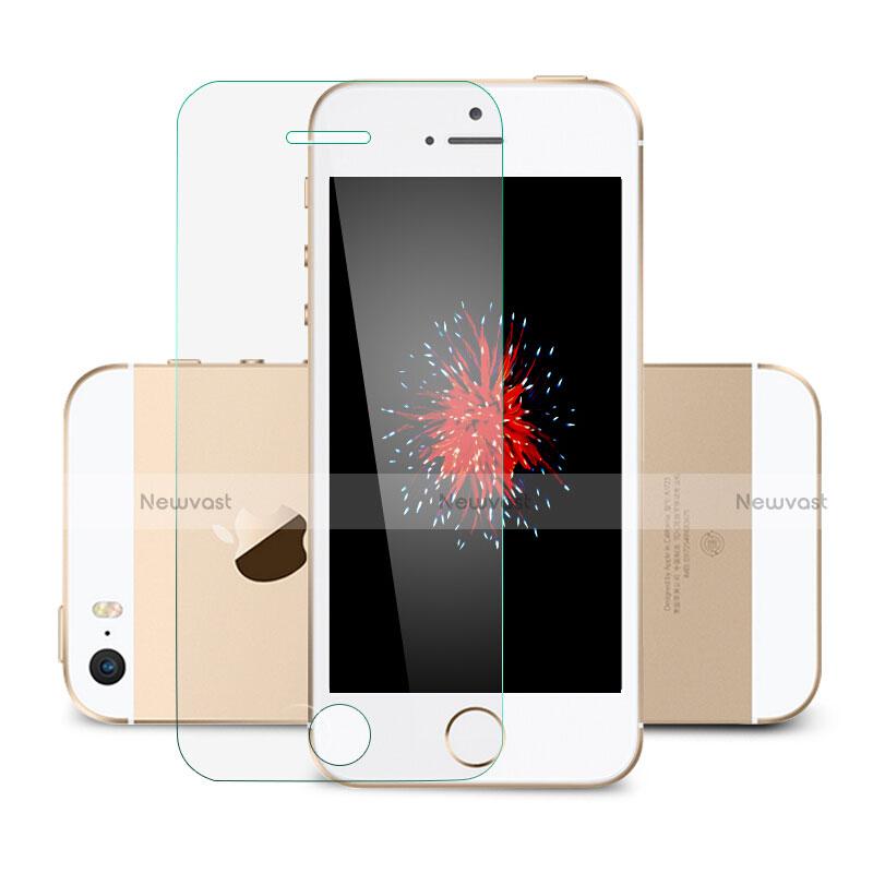 Ultra Clear Tempered Glass Screen Protector Film T01 for Apple iPhone SE Clear