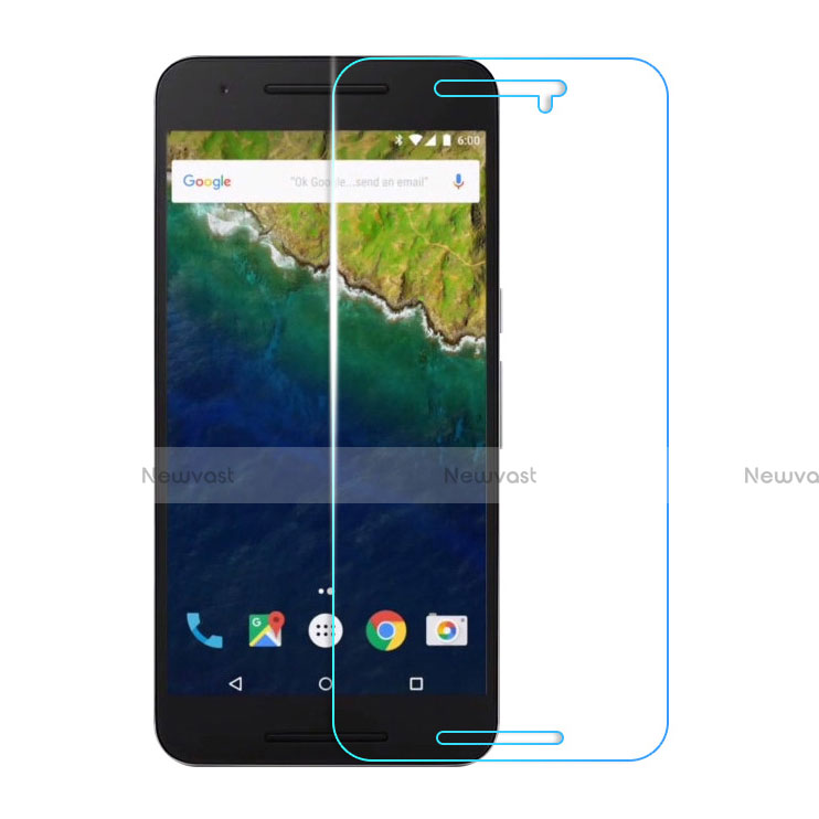 Ultra Clear Tempered Glass Screen Protector Film T01 for Google Nexus 6P Clear