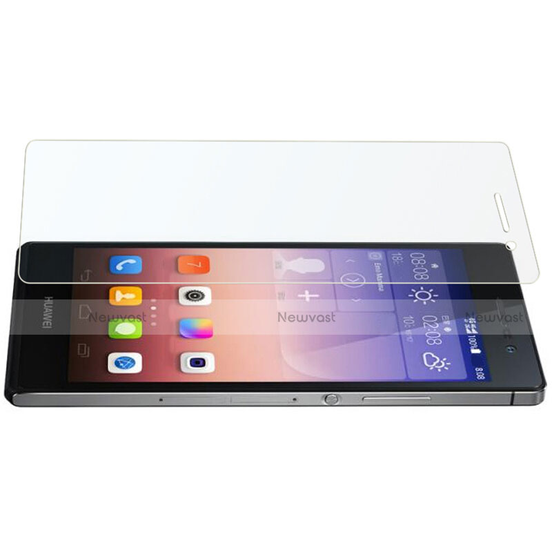 Ultra Clear Tempered Glass Screen Protector Film T01 for Huawei Ascend P7 Clear