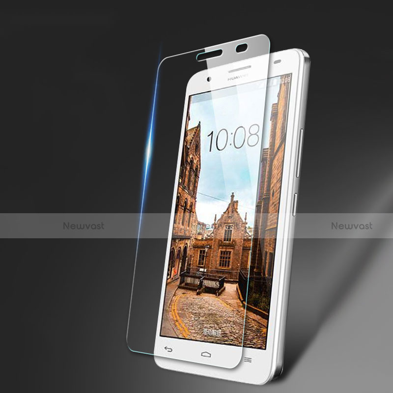 Ultra Clear Tempered Glass Screen Protector Film T01 for Huawei Honor 3X G750 Clear