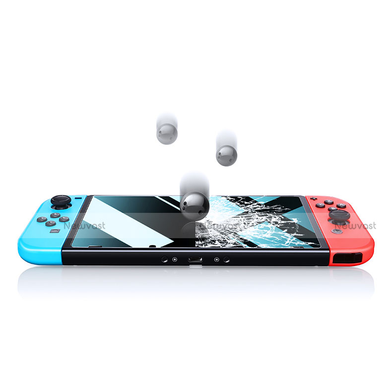 Ultra Clear Tempered Glass Screen Protector Film T01 for Nintendo Switch Clear