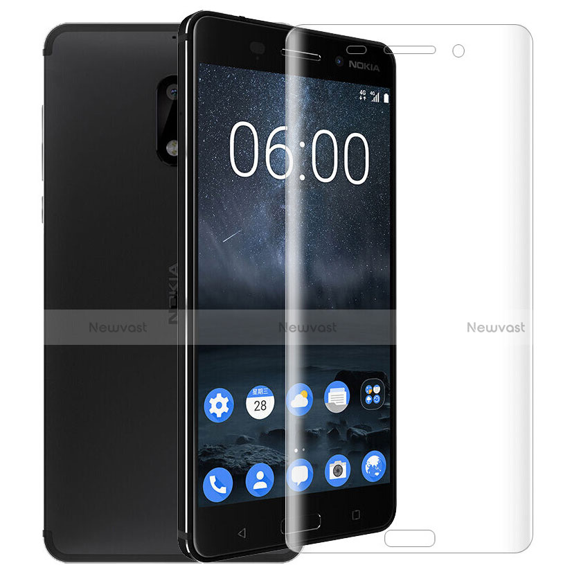 Ultra Clear Tempered Glass Screen Protector Film T01 for Nokia 6 Clear