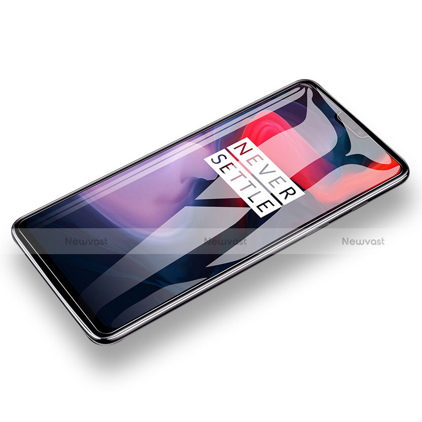 Ultra Clear Tempered Glass Screen Protector Film T01 for OnePlus 6 Clear