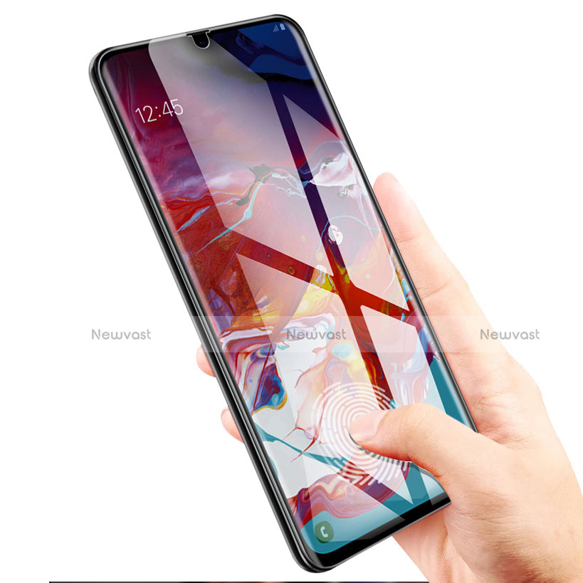 Ultra Clear Tempered Glass Screen Protector Film T01 for Samsung Galaxy A70S Clear