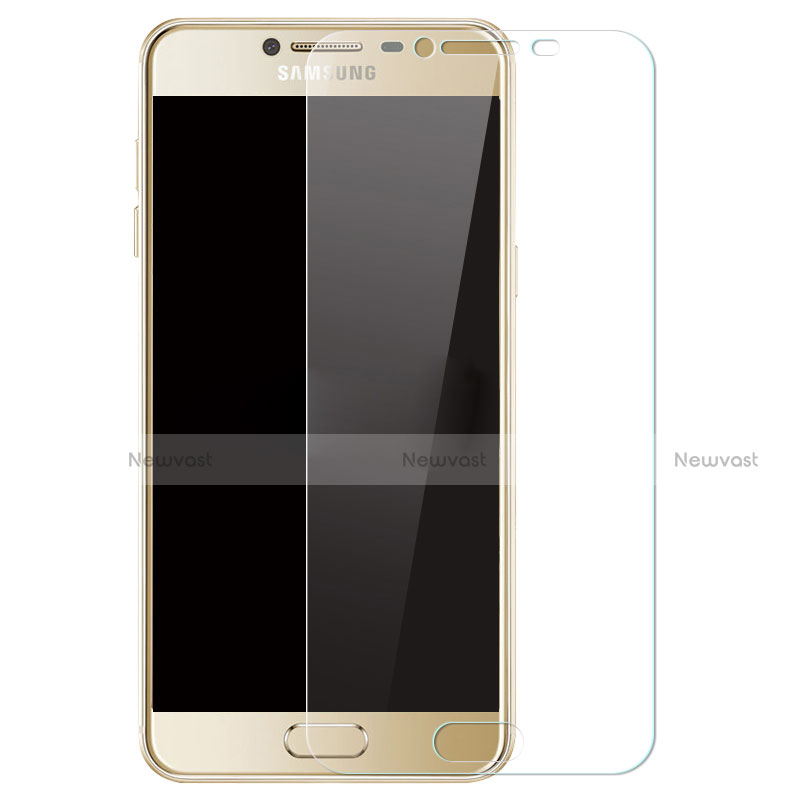 Ultra Clear Tempered Glass Screen Protector Film T01 for Samsung Galaxy C9 Pro C9000 Clear