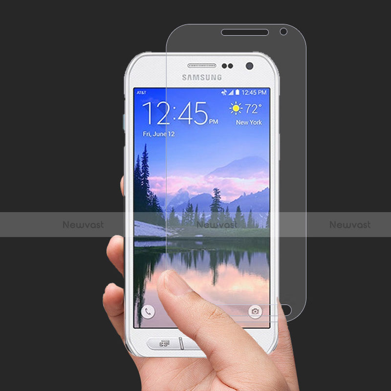 Ultra Clear Tempered Glass Screen Protector Film T01 for Samsung Galaxy S6 Active G890 Clear