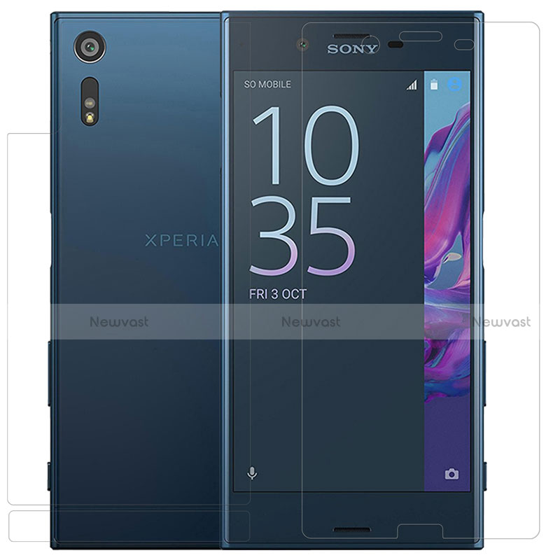 Ultra Clear Tempered Glass Screen Protector Film T01 for Sony Xperia XZ Clear