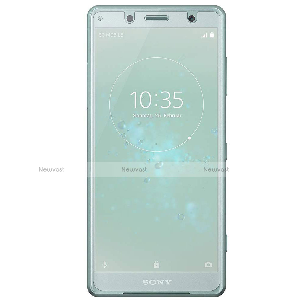 Ultra Clear Tempered Glass Screen Protector Film T01 for Sony Xperia XZ2 Compact Clear