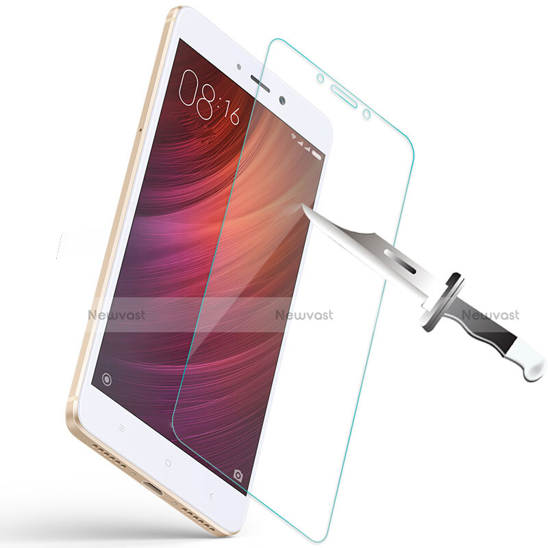 Ultra Clear Tempered Glass Screen Protector Film T01 for Xiaomi Redmi Note 4 Clear