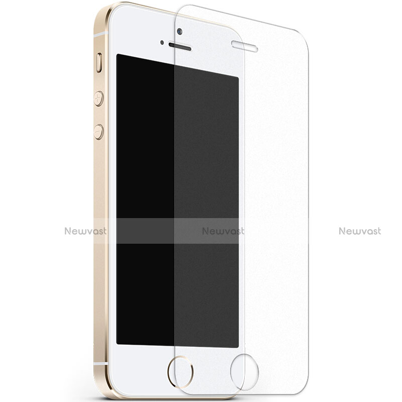 Ultra Clear Tempered Glass Screen Protector Film T02 for Apple iPhone 5S Clear