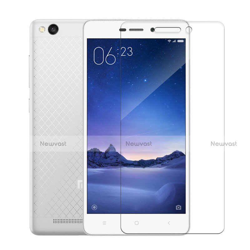 Ultra Clear Tempered Glass Screen Protector Film T02 for Xiaomi Redmi 3 Clear