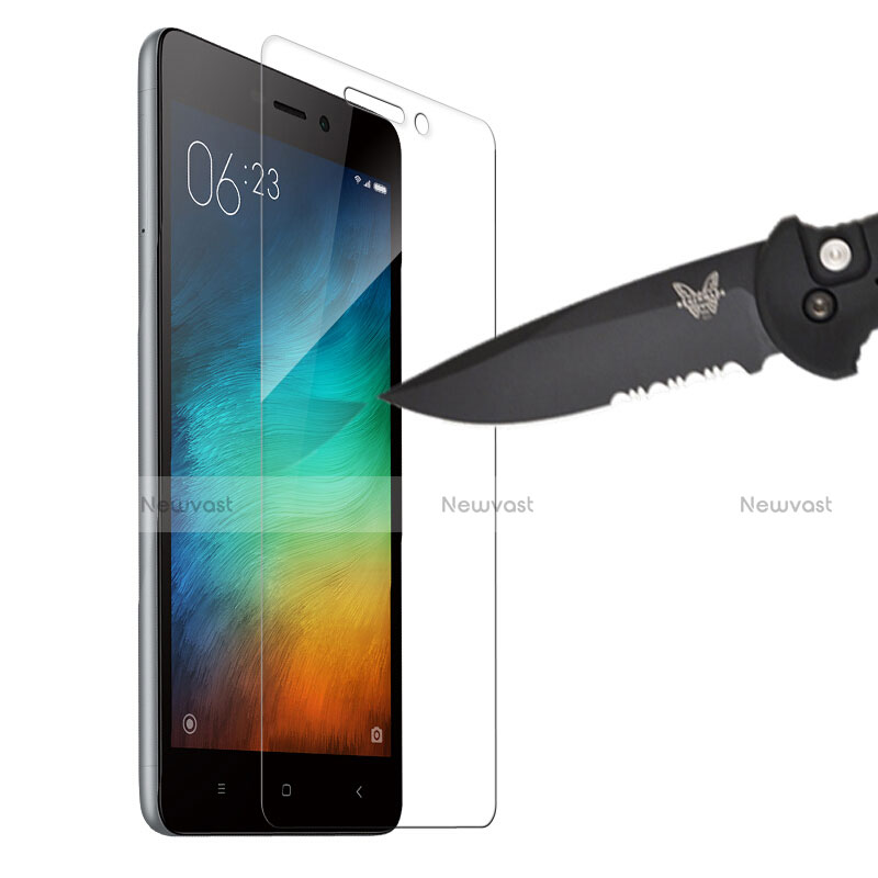 Ultra Clear Tempered Glass Screen Protector Film T02 for Xiaomi Redmi 3 High Edition Clear