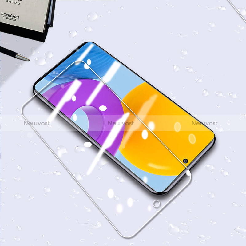 Ultra Clear Tempered Glass Screen Protector Film T03 for Motorola Moto E32 India Clear