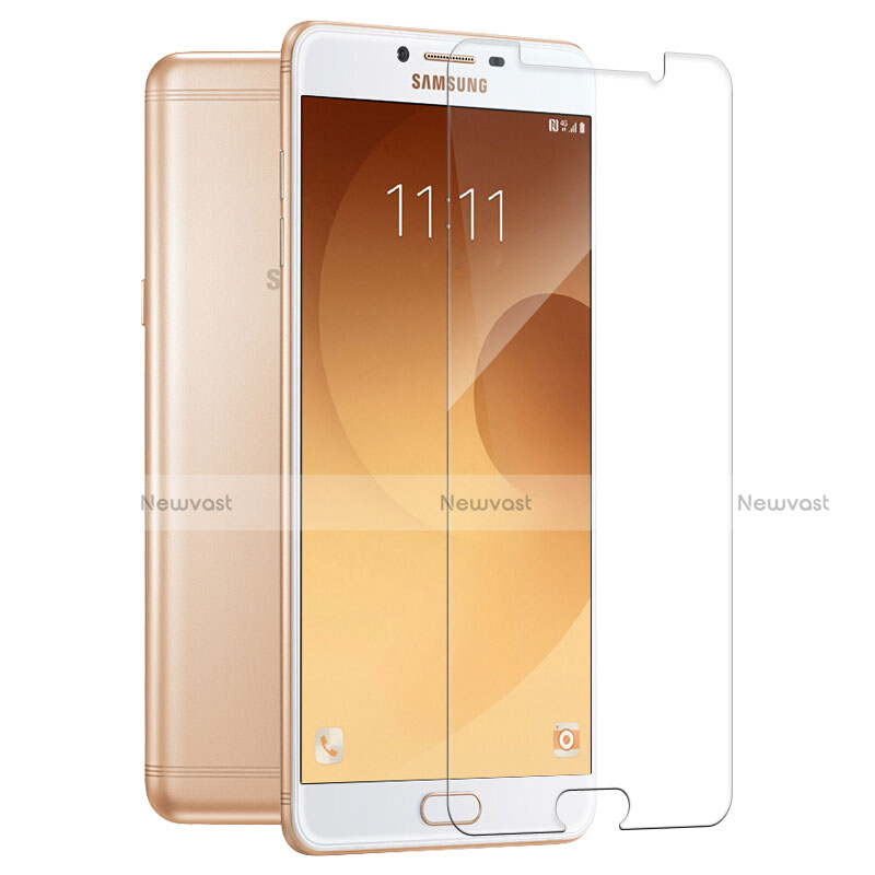 Ultra Clear Tempered Glass Screen Protector Film T03 for Samsung Galaxy C9 Pro C9000 Clear