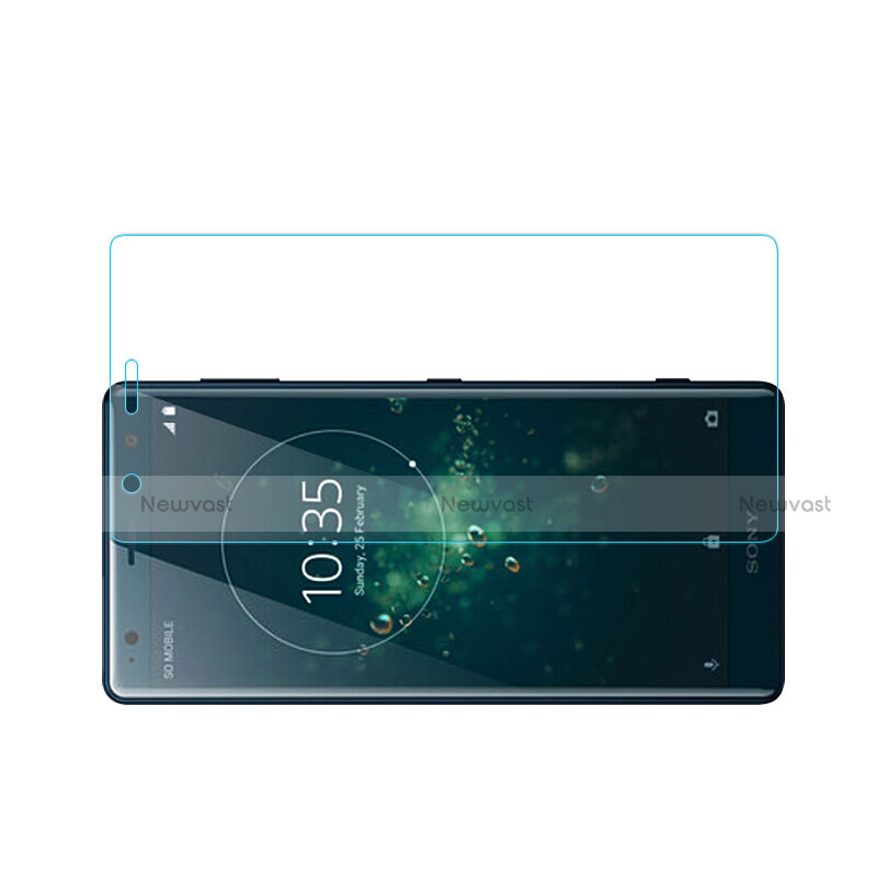 Ultra Clear Tempered Glass Screen Protector Film T03 for Sony Xperia XZ2 Clear