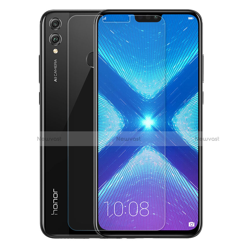 Ultra Clear Tempered Glass Screen Protector Film T04 for Huawei Honor 8X Clear