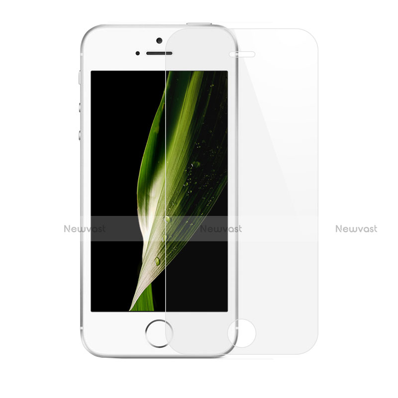 Ultra Clear Tempered Glass Screen Protector Film T05 for Apple iPhone 5 Clear