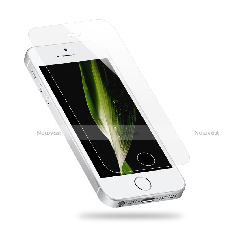 Ultra Clear Tempered Glass Screen Protector Film T05 for Apple iPhone 5 Clear