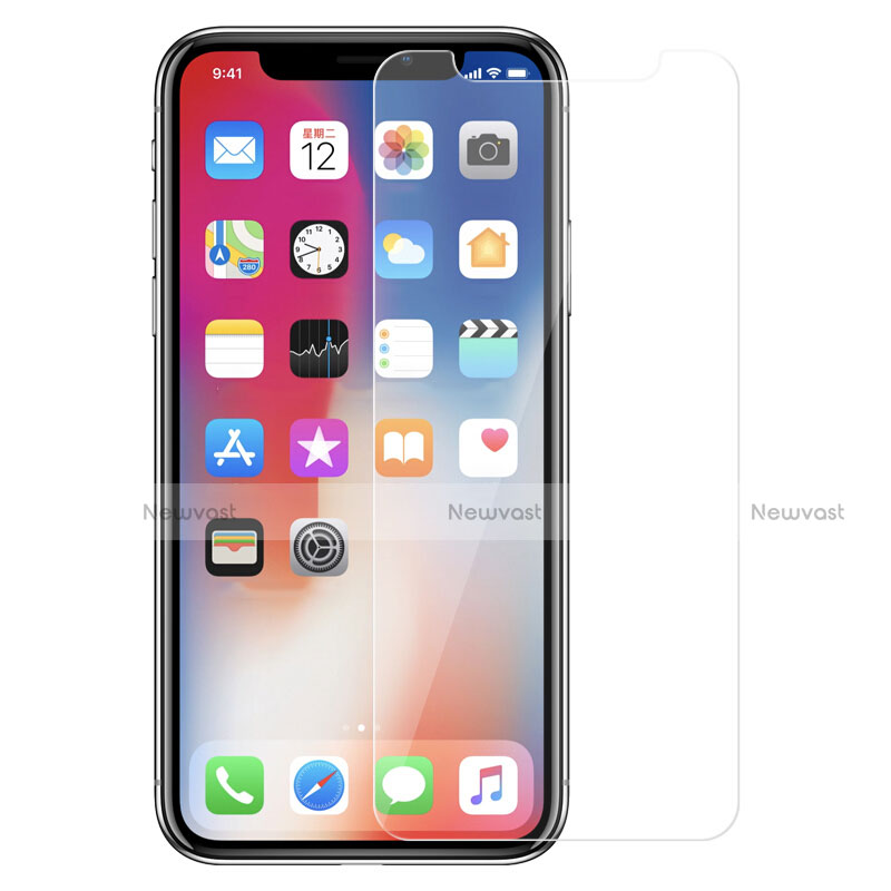 Ultra Clear Tempered Glass Screen Protector Film T12 for Apple iPhone X Clear