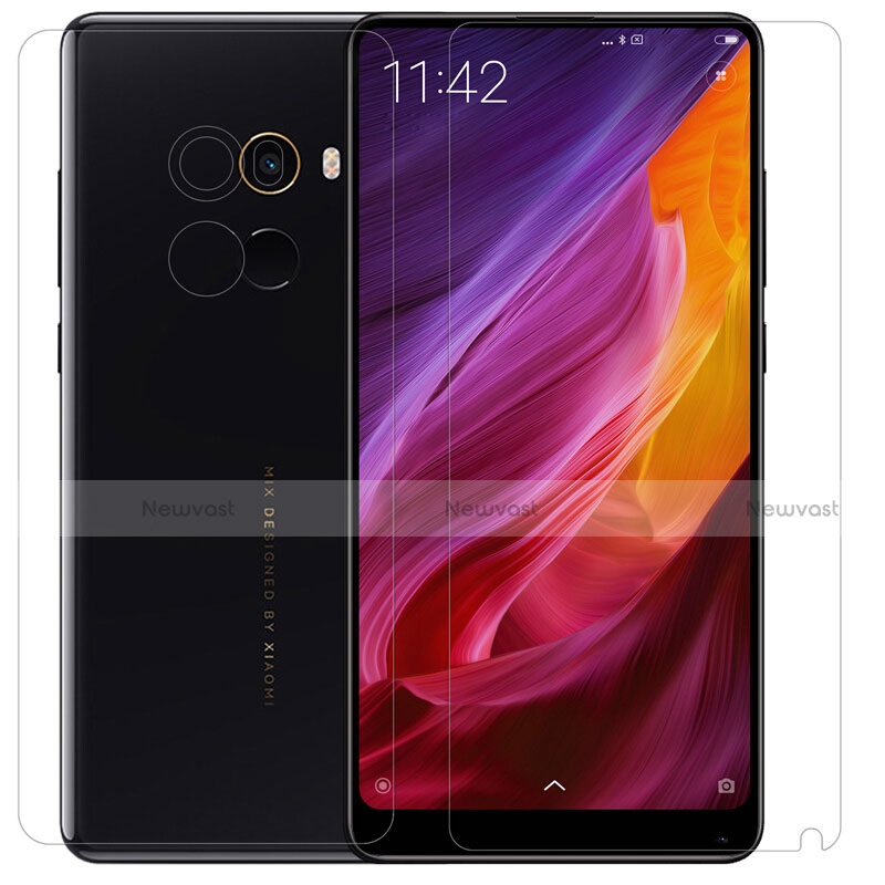 Ultra Clear Tempered Glass Screen Protector Film T12 for Xiaomi Mi Mix 2 Clear