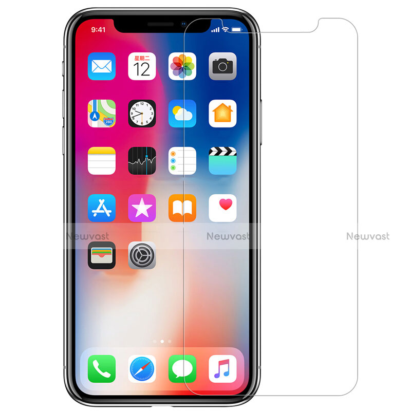 Ultra Clear Tempered Glass Screen Protector Front and Back T02 for Apple iPhone X Clear