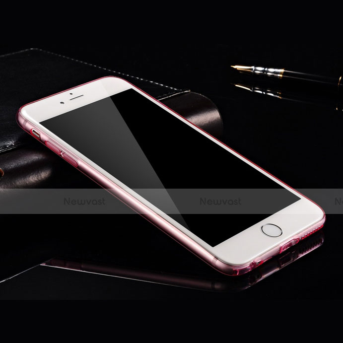 Ultra Slim Transparent Gel Soft Cover for Apple iPhone 6 Pink