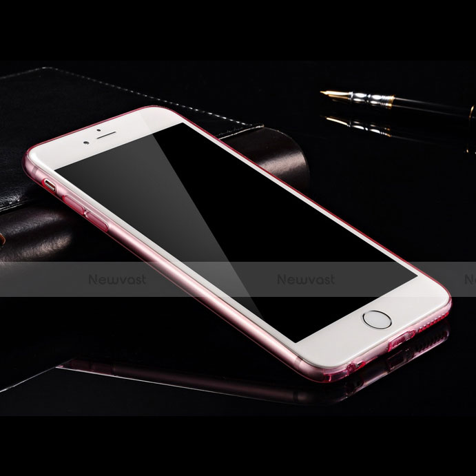 Ultra Slim Transparent Gel Soft Cover for Apple iPhone 6 Plus Pink