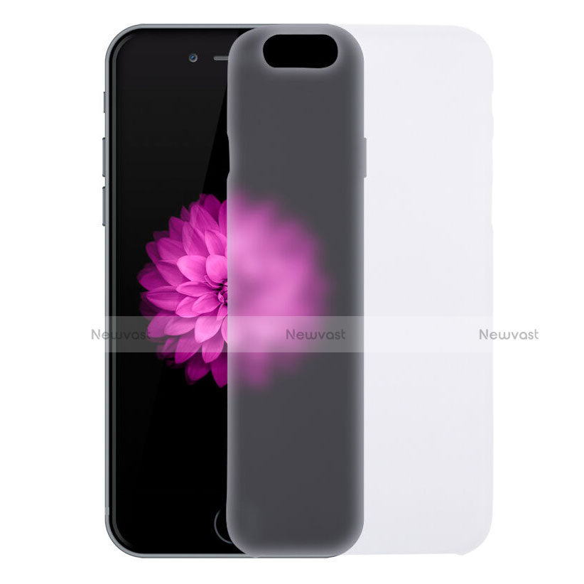 Ultra Slim Transparent Matte Finish Cover for Apple iPhone 6 Plus White