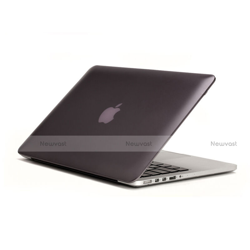 Ultra Slim Transparent Plastic Cover for Apple MacBook Air 11 inch Gray