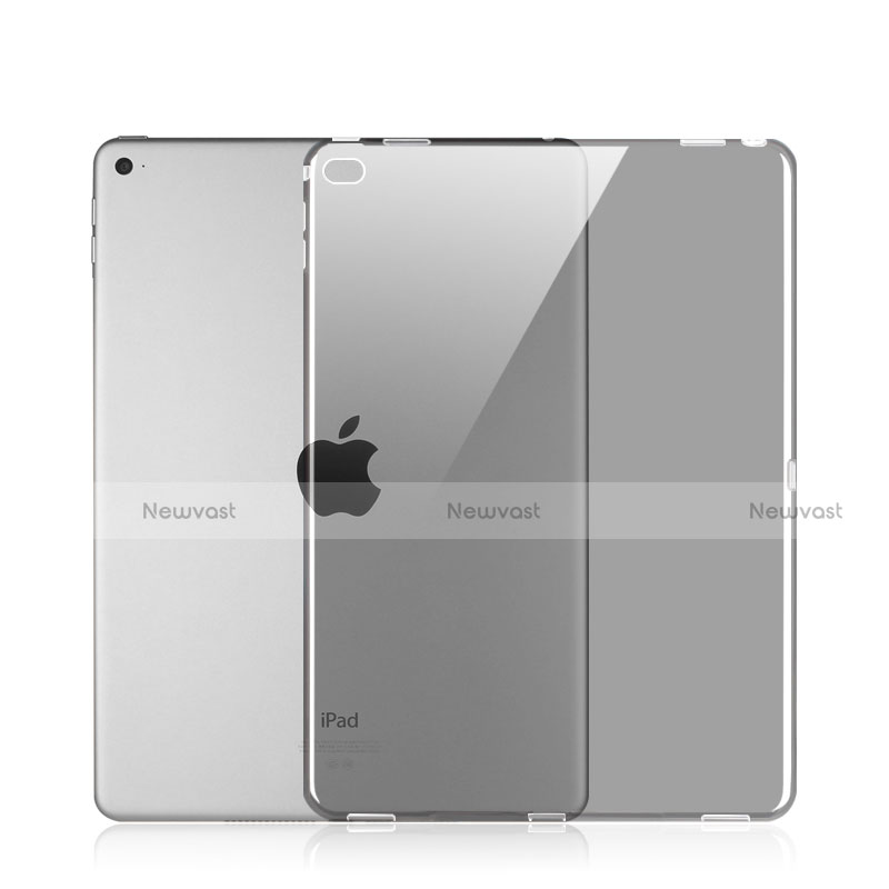 Ultra Slim Transparent TPU Soft Case for Apple iPad Pro 12.9 Gray